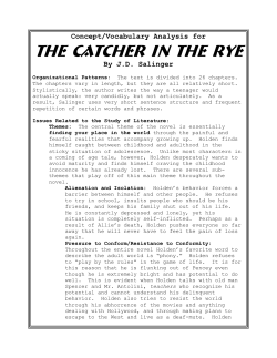 The Catcher in the Rye