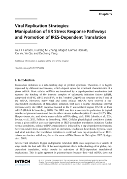 Viral Replication Strategies: Manipulation of ER