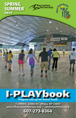 I-PLAYbook - City of Ithaca