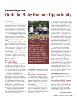 Race Walking Clubs: Grab the Race Walking