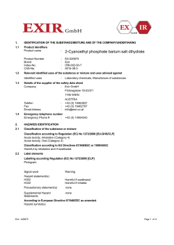 2-Cyanoethyl phosphate barium salt dihydrate