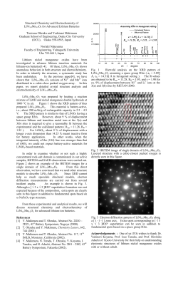 Structural Chemistry and Electrochemistry of LiNi1/2Mn1/2O2 for