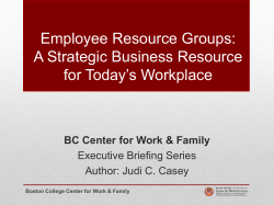 Employee Resource Groups - Boston College Home Page