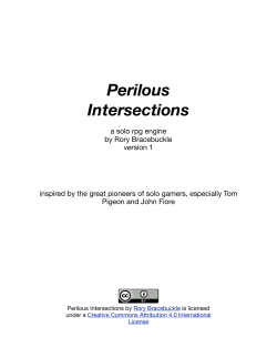 Perilous Intersections