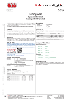 bioPIN Hb(Haemoglobin) - bioanalytic