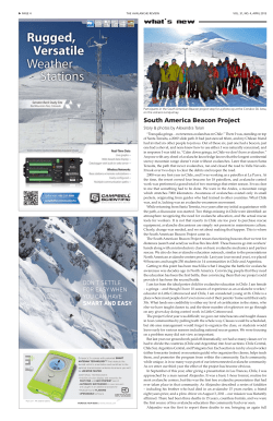 South America Beacon Project