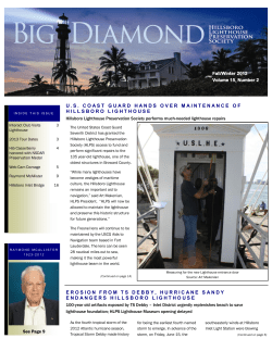 2012 - December Issue - Hillsboro Lighthouse Preservation Society