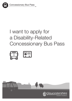 I want to apply for a Disability