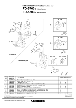 SHIMANO 105 Front Derailleur for Triple Gear