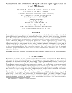 Comparison and evaluation of rigid and non-rigid