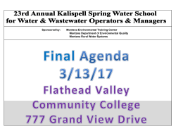 Kalispell Spring Water School