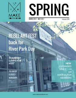 Spring Magazine - Make South Bend