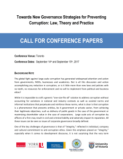 Call for Papers - Ryerson University