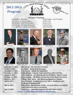 2012-2013 Program 2012-2013 Program