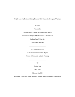 Thesis and dissertation template