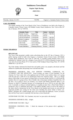 Smithtown Town Board Sm - Town of Smithtown,Smithtown NY