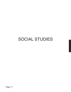 social studies - Net Start Class