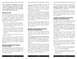 If the criminal (or delinquency)