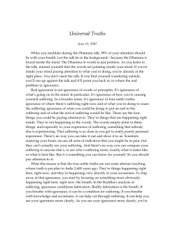 Universal Truths - Home | dhammatalks.org