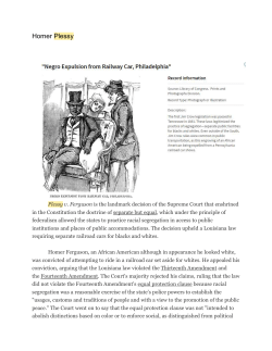 Homer Plessy - Willingboro School