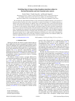 Switching times in long-overlap Josephson junctions subject to