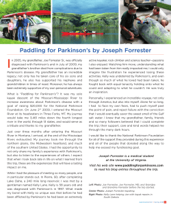Paddling for Parkinson`s - National Parkinson Foundation