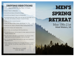 Mens Spring Retreat Brochure 2017