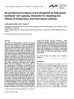 An architectural analysis of the elongation of field