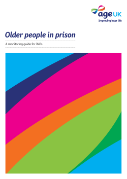 Older people in prison