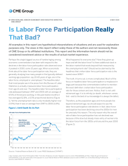 Is Labor Force Participation Really That Bad?