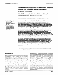 Determination of growth of anaerobic fungi on soluble