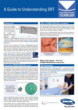 Invacare A Guide to Understanding SRT