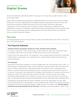 Digital Drama - Brownell Talbot School