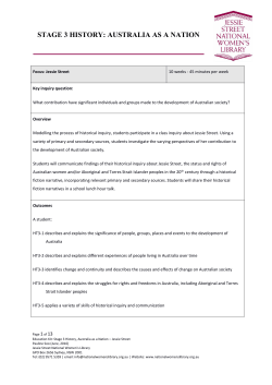 Education Kit - Jessie Street National Women`s Library