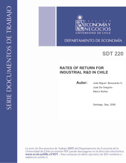 SDT 220 - Departamento de Econom&iacute;a