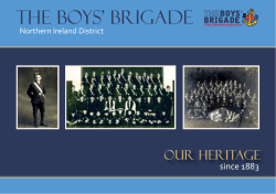 The Heritage Book - Boys` Brigade Northern Ireland