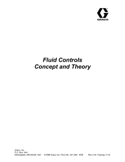 Fluid Controls Concept and Theory