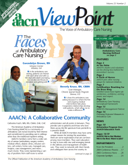 American Academy of Ambulatory Care Nursing