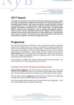 Audition Information_2017