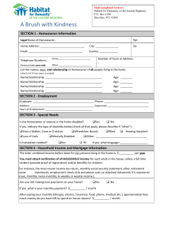 A Brush with Kindness Application