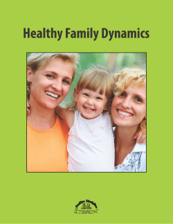 Healthy family dynamics