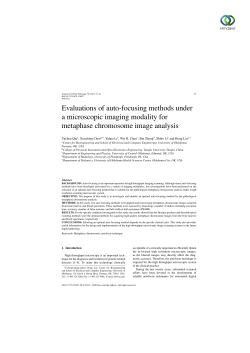 Evaluations of auto-focusing methods under a microscopic imaging