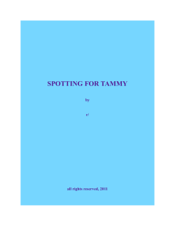 spotting for tammy