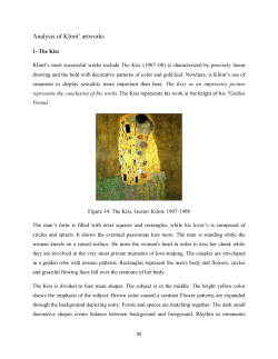 Analysis of Klimt` artworks