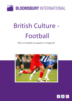 British Culture - Football