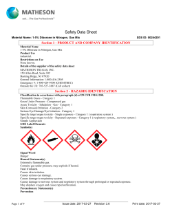 Safety Data Sheet