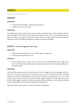 LESSON 5