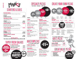 2 - Mazzio`s Italian Eatery