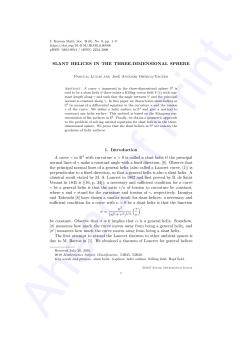 Full Text  - Journal of the Korean Mathematical Society