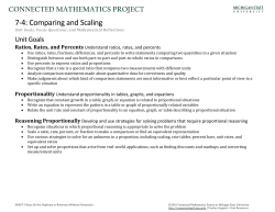 Focus Questions - Connected Mathematics Project
